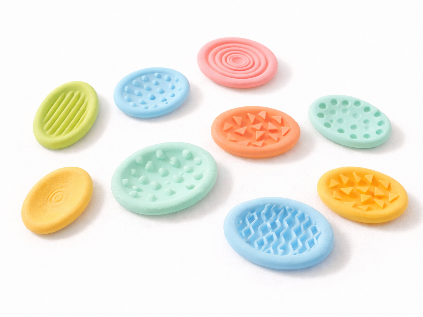 Worry Stone - Sensory Fidget Textured Stress Stone