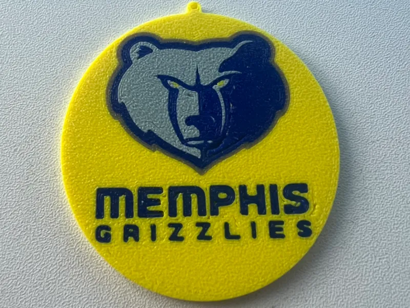 Memphis Grizzlies keychain