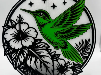 hummingbird suncatcher