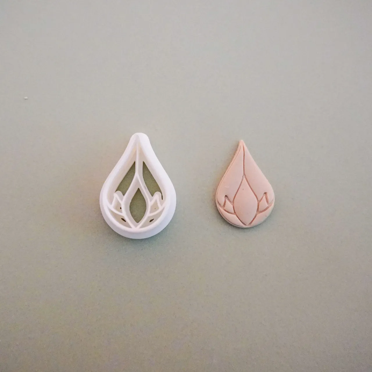 Stained Glass Clay Cutter Earrings Necklaces view 3