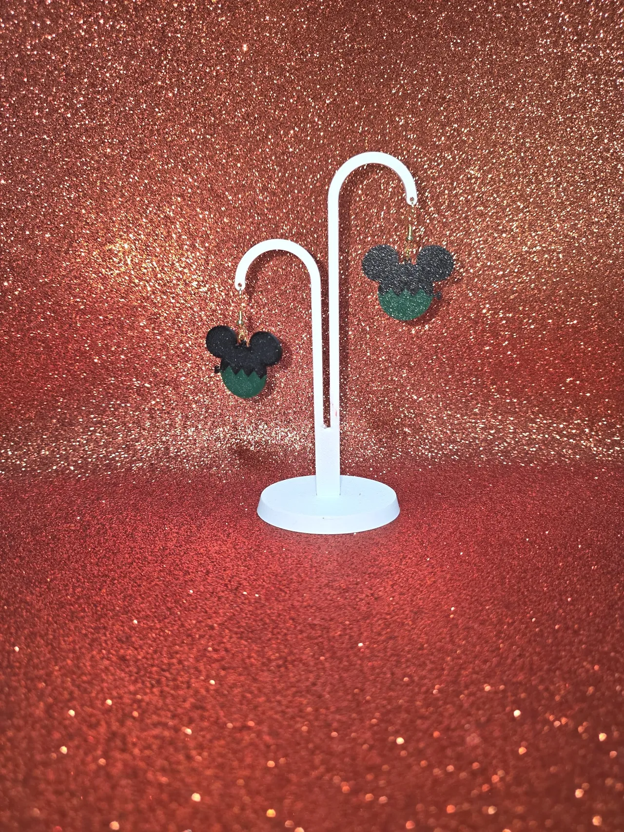 Mickey Frankenstein earrings view 3