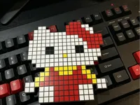 可爱HelloKitty敲豆豆