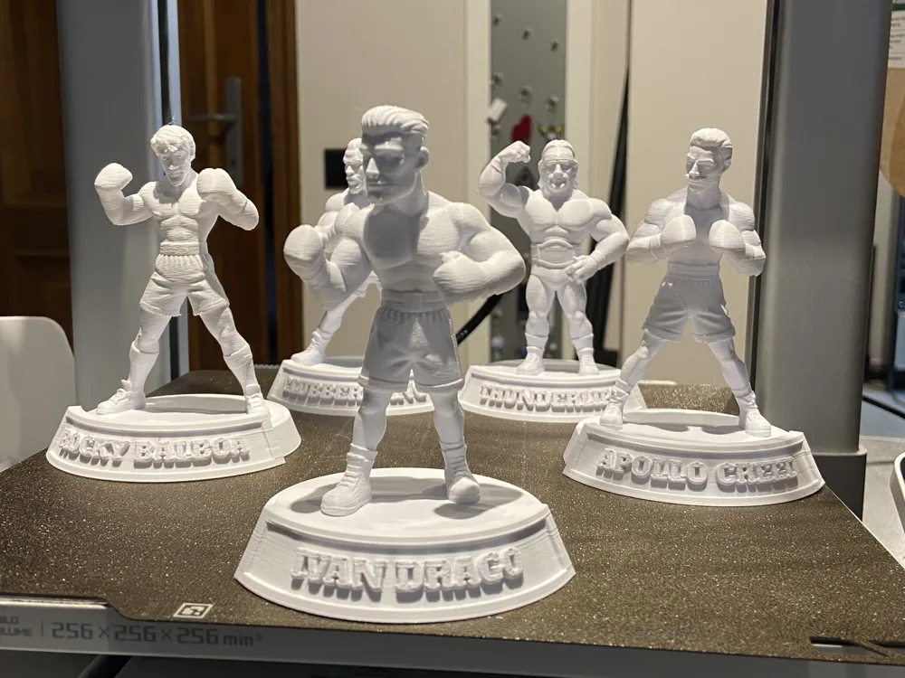 Ivan Drago Mini Statue - Free 3D Print Model - MakerWorld