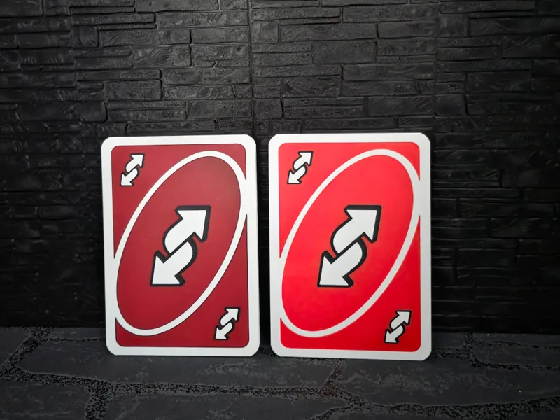 Magnet Schild "reverse"