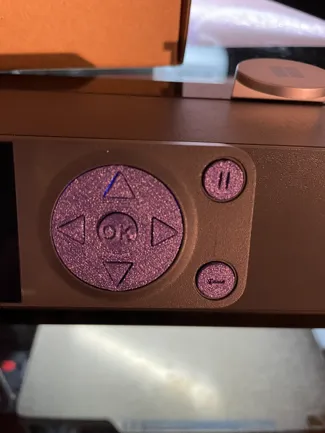 OK Button bigger letters