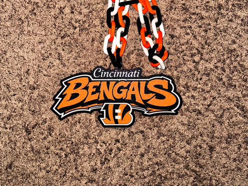 Cincinnati Bengals Oversized Necklace