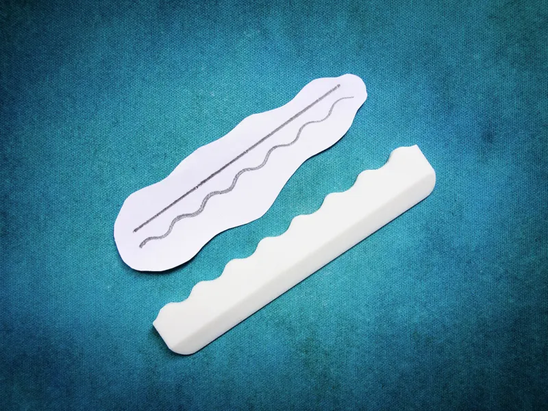 Line Drawing Tool - Small Ruler/Stencil