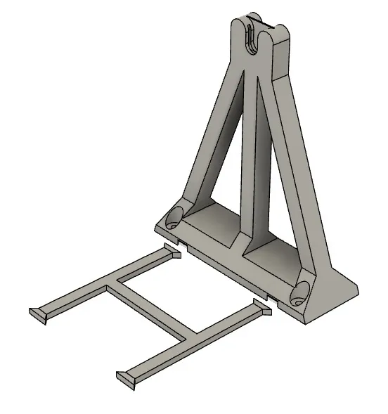 Table Stand for Universal Auto-Rewind Spool Holder 