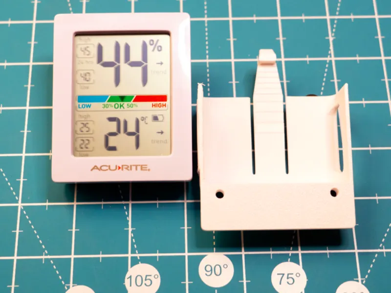 Acurite Temp / Humidity Sensor Mount for Dry Box
