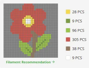 Flower Pixel Art
