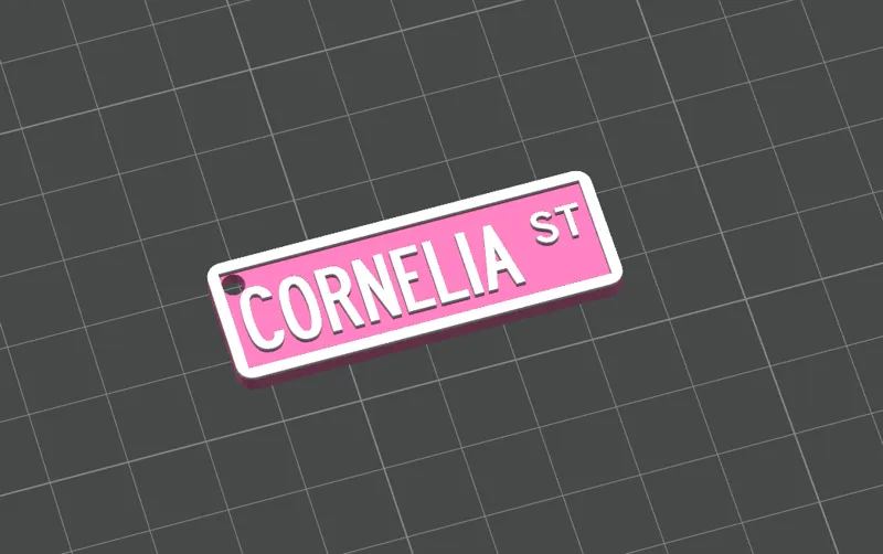 Cornelia Street keychain Taylor Swift