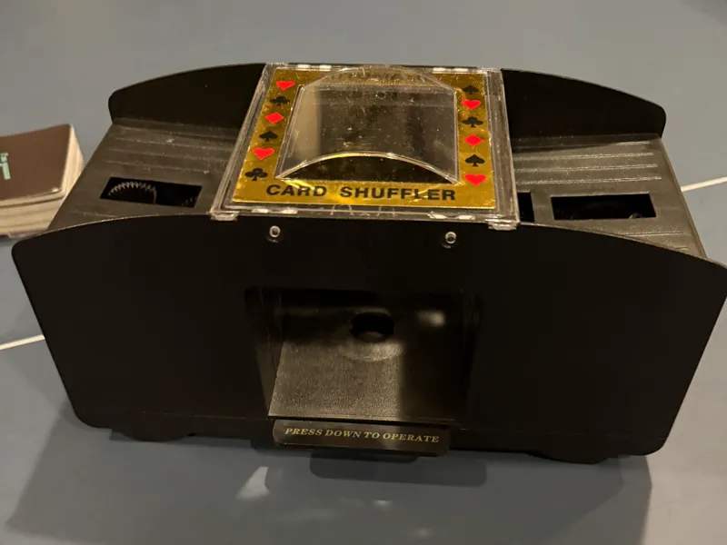 Automatic Card Shuffler Battery Cover Replacement