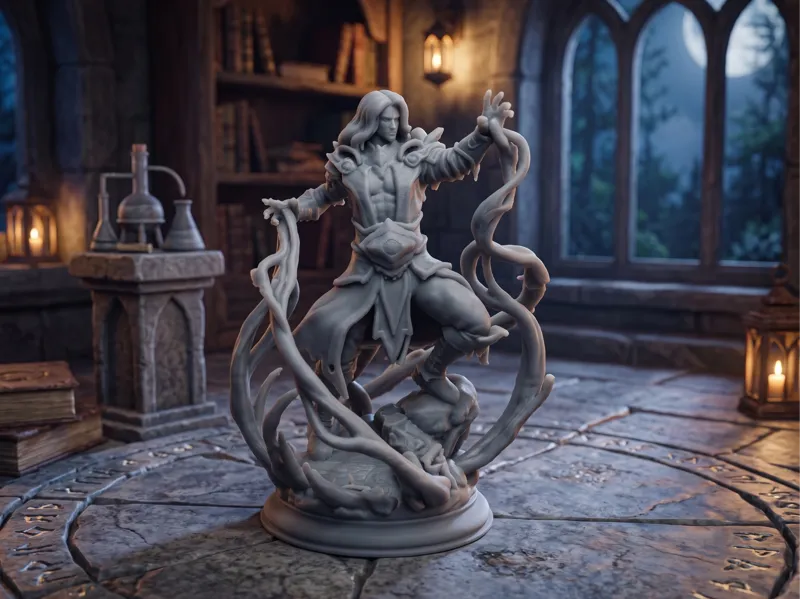 Elfo Incantatore - DnD (28mm)