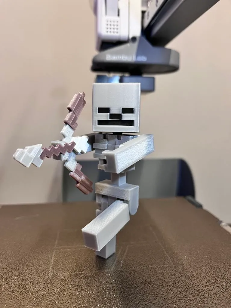 Minecraft articulated skeleton view 2