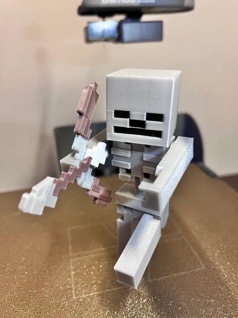 Minecraft articulated skeleton view 4