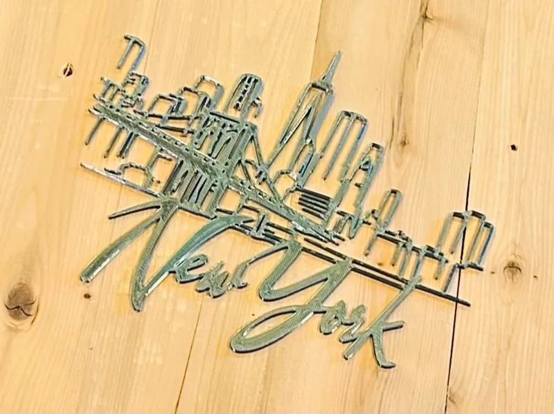 NYC Skyline Wall Decor