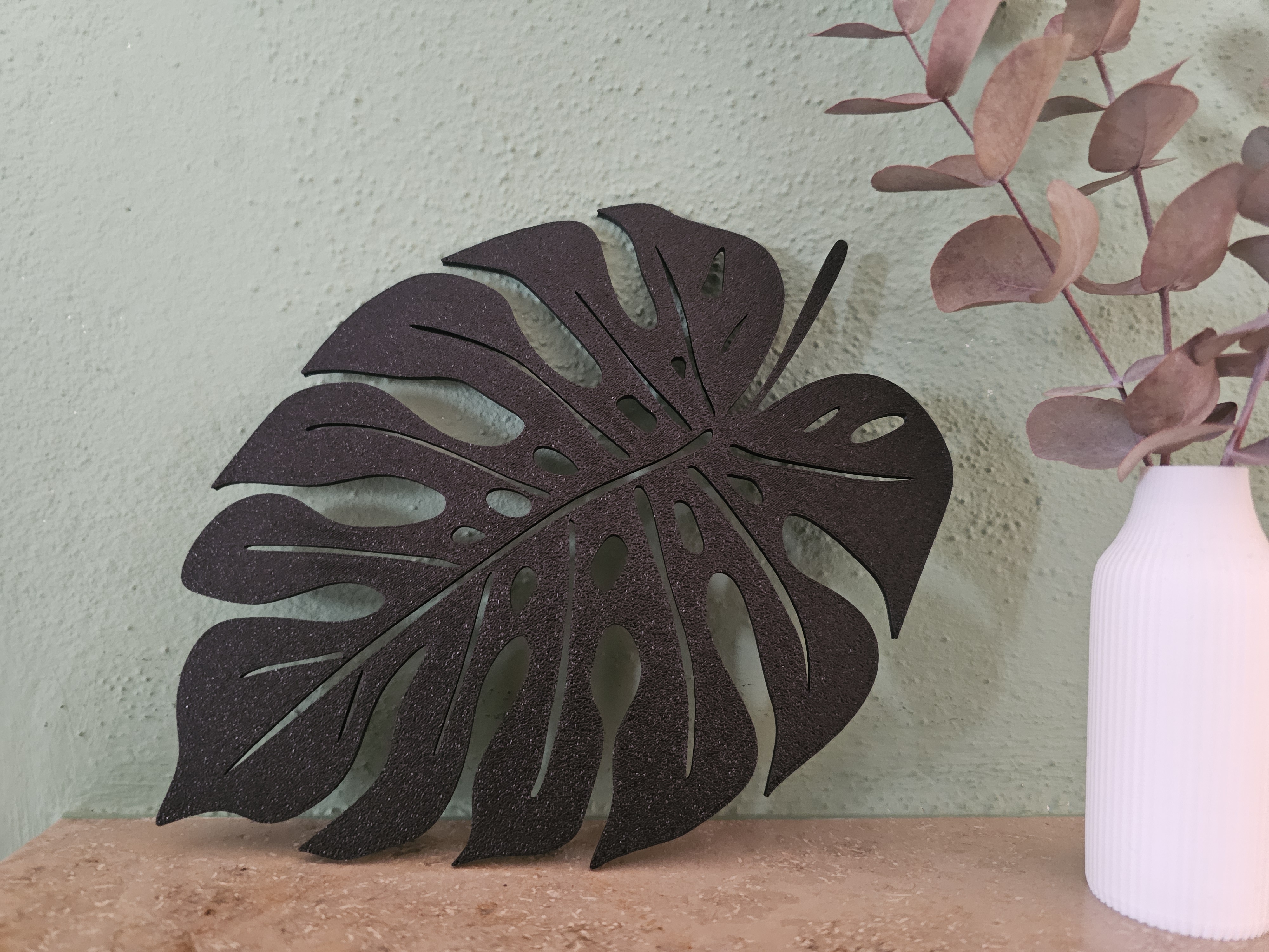 Miniatura 2 do modelo 3D monstera leaf