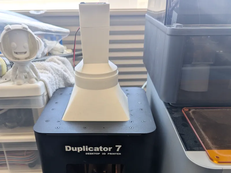 WanHao D7 Duplicator Carbon Air Filter Housing