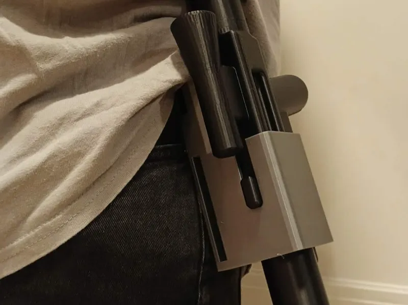 Belt holster for 10:1 scale Droid Blaster
