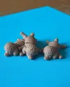 Poodle Keychain SingleColor 0.2mm layer, 2 walls, 15% infill