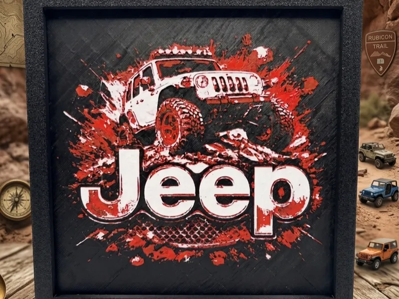 Jeep HueForge