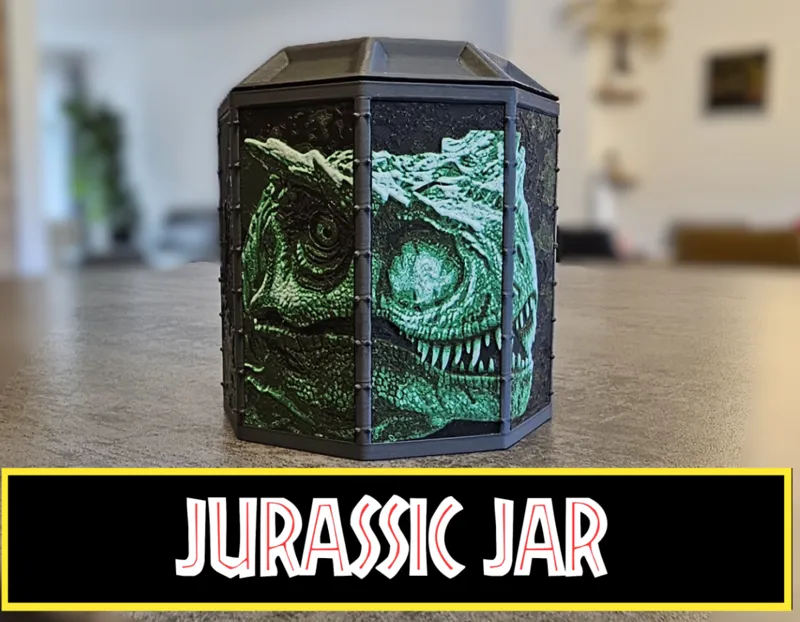 The Jurassic jar - A dinosaur in a box