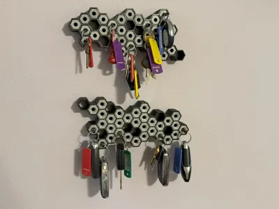 Decorative Wall Mounted Key Holder - No AMS Needed