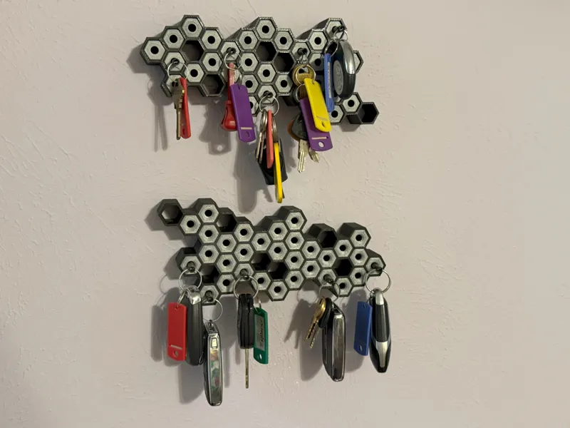 Decorative Wall Mounted Key Holder - No AMS Needed