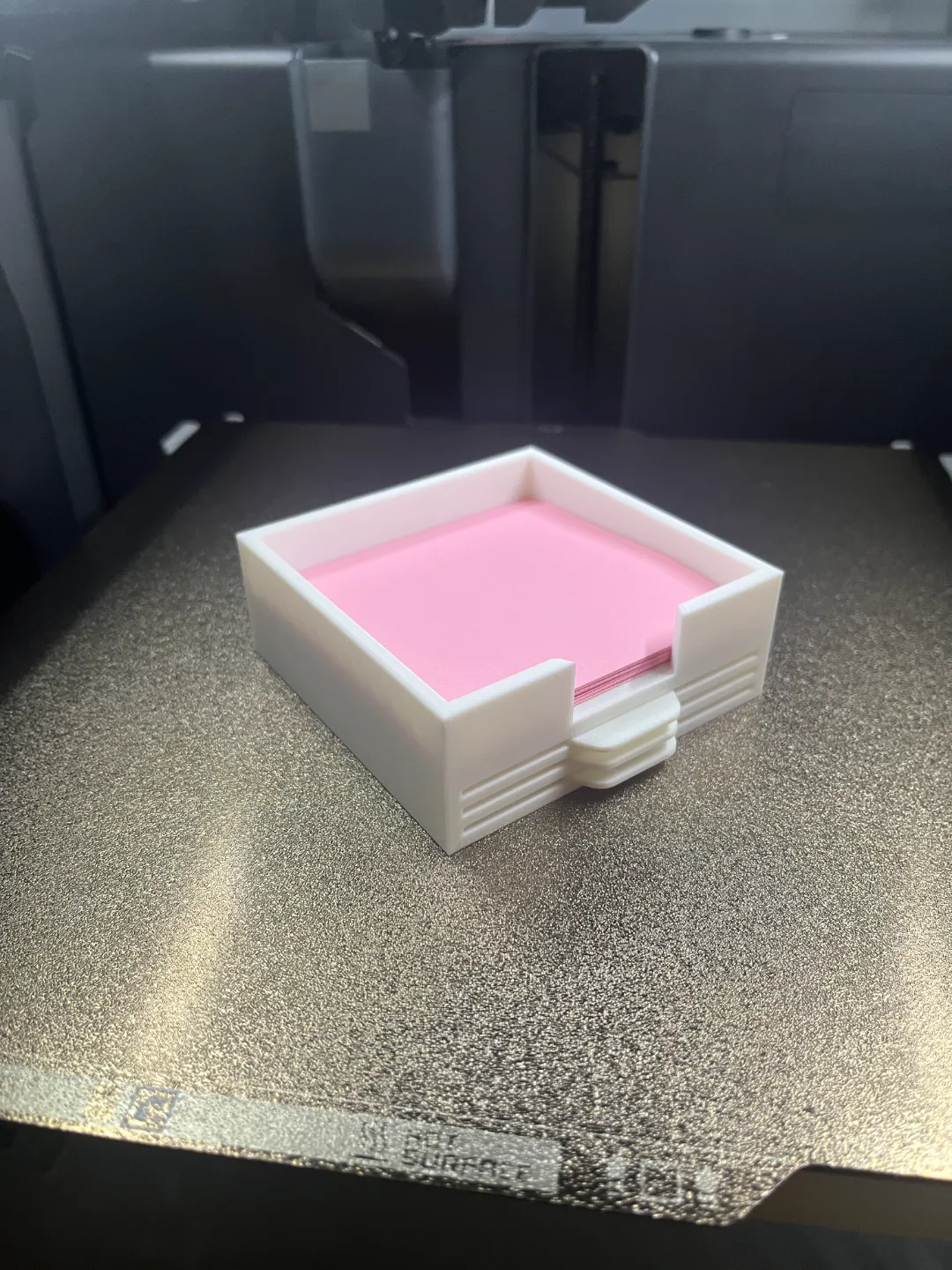Holder for Post-It Notes - Stencils Included view 4