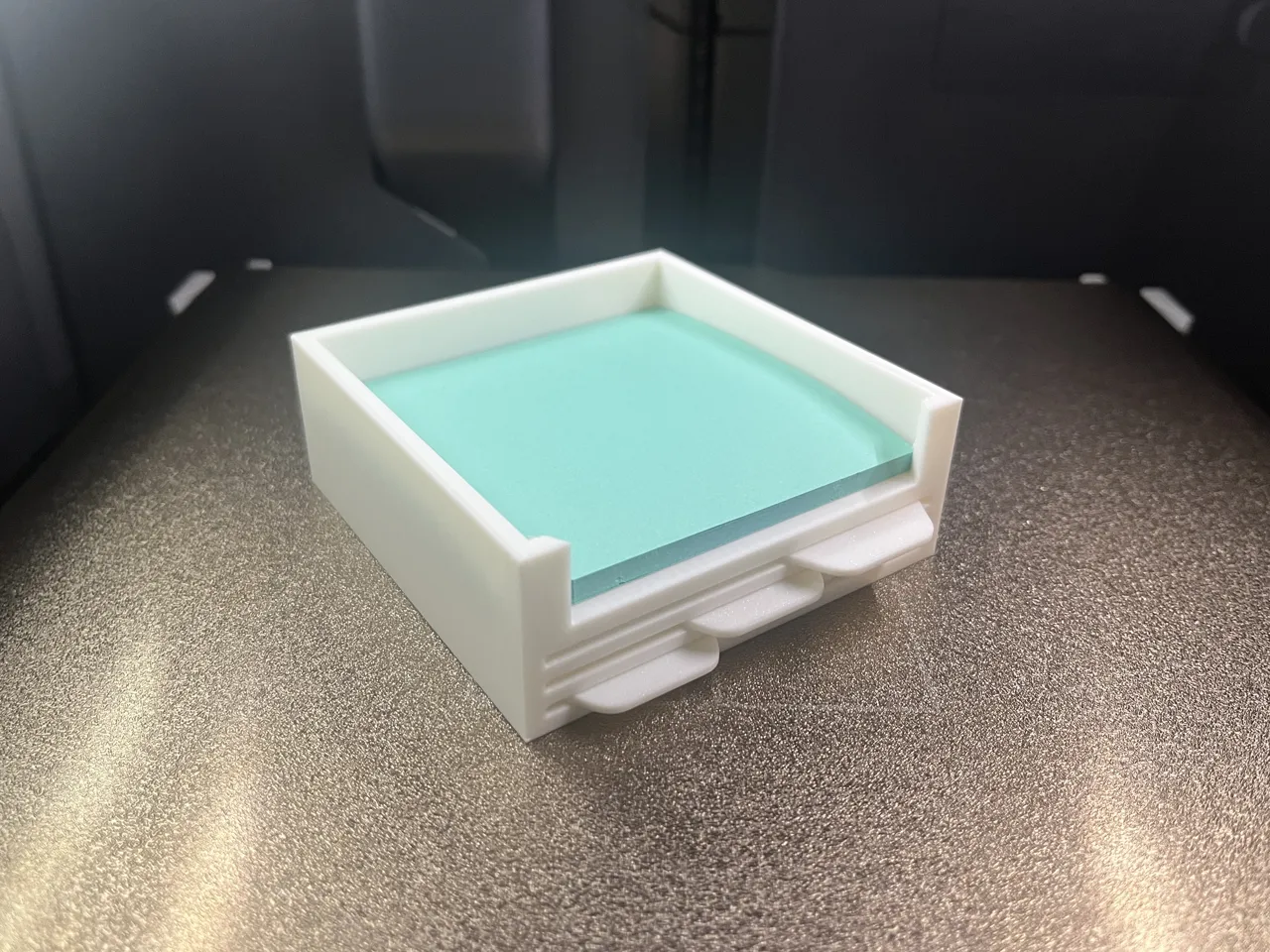 Holder for Post-It Notes - Stencils Included view 3