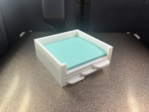 Holder for Post-It Notes - Stencils Included view 3