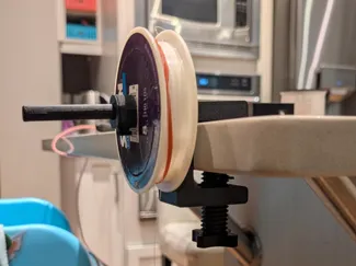 Horizontal Fishing Line Spool Holder