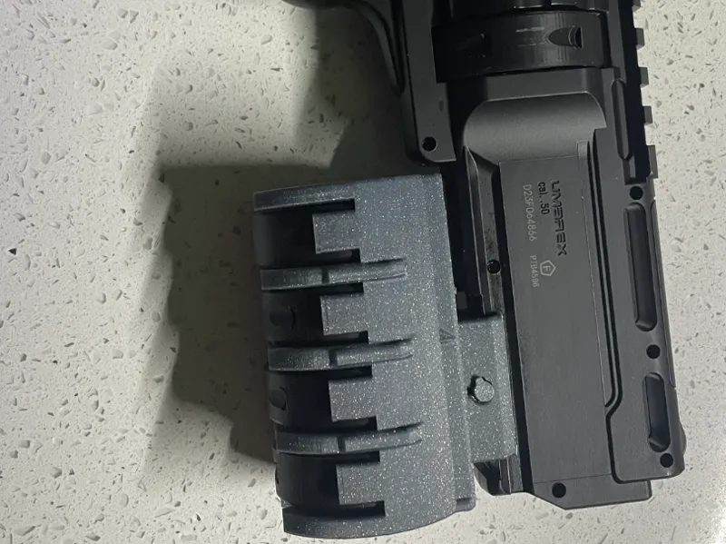 5 mag holder on picatinny rail