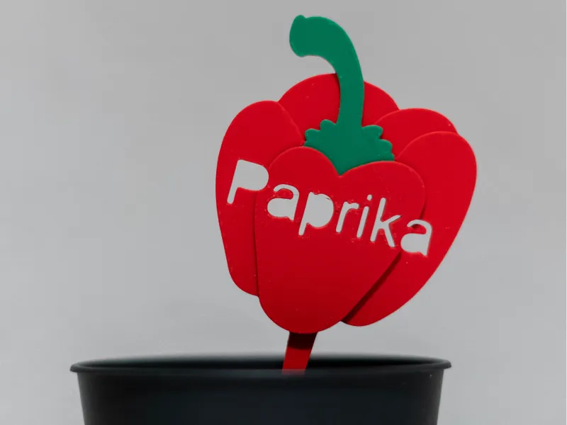 Pflanzschild "Paprika"