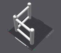 main perch + 2 side perches - 10% infill