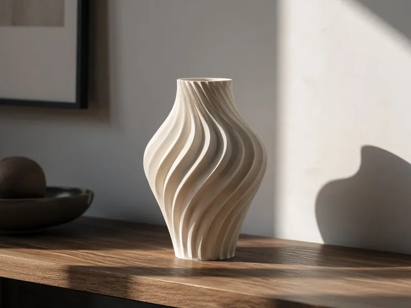 Spiral Plant Vase