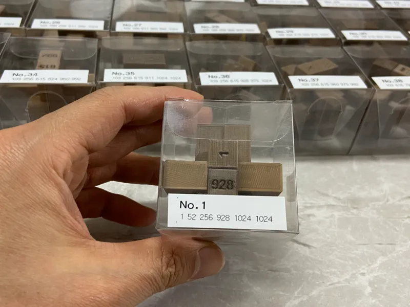 IQ Puzzle Burr Puzzle Set