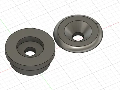 Losi Baja Rey body mounts
