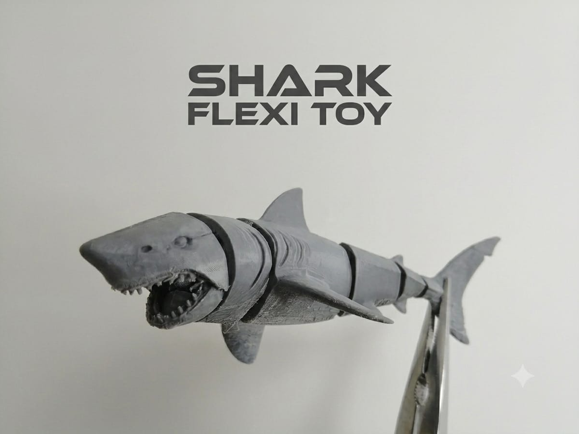 flexi toy shark