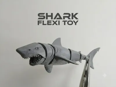 flexi toy shark
