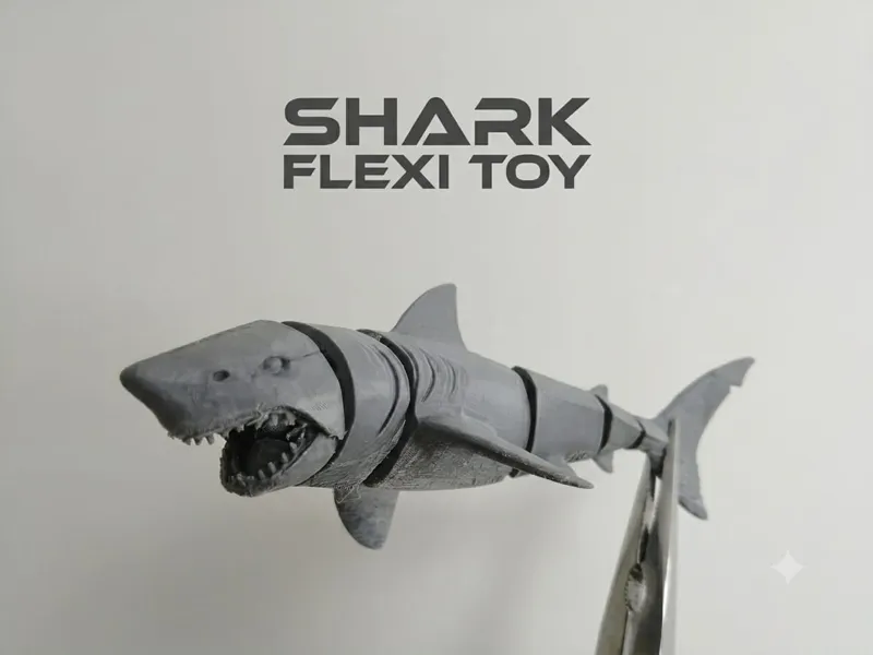 flexi toy shark