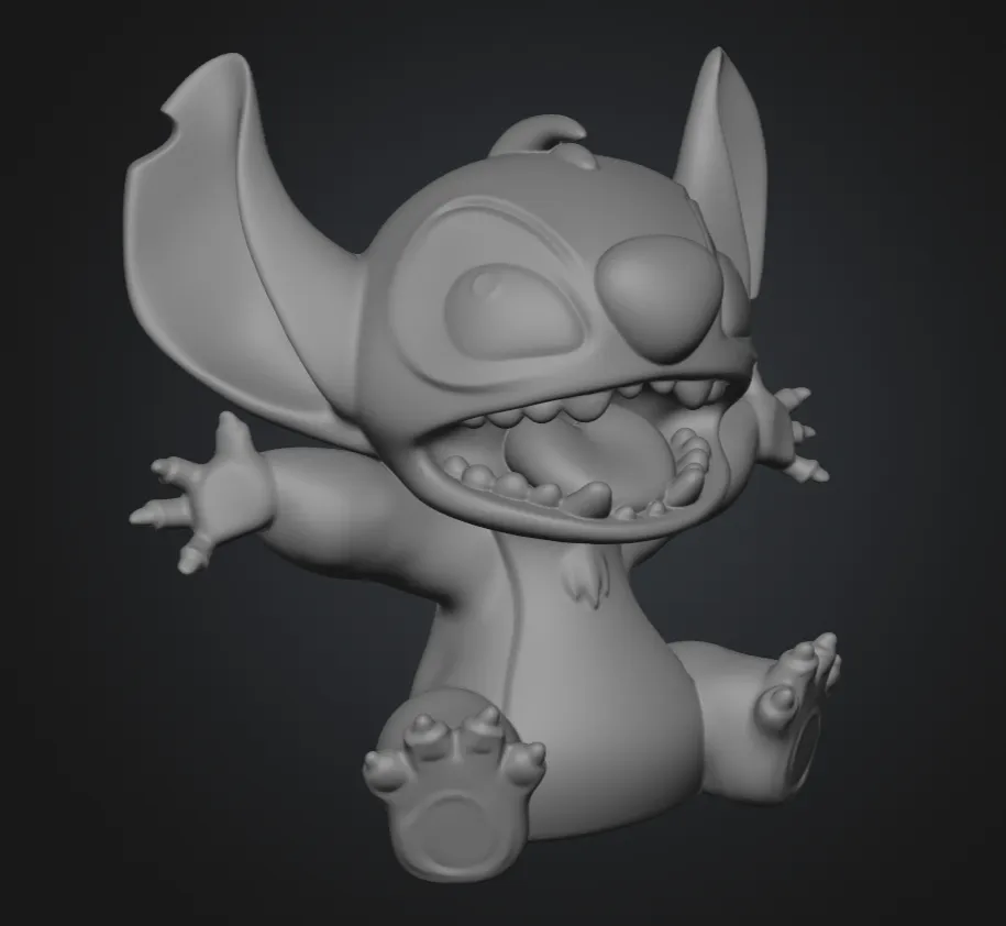 Stitch (Lilo & Stitch) - Free 3D Print Model - MakerWorld