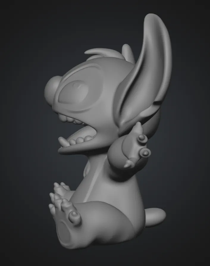 Stitch (Lilo & Stitch) - Free 3D Print Model - MakerWorld
