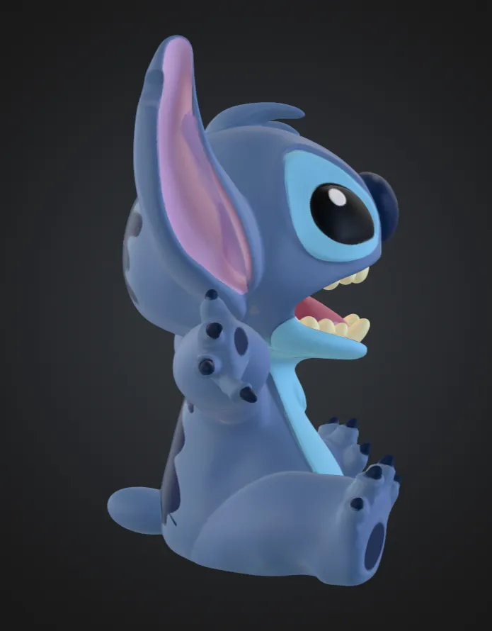 Stitch (Lilo & Stitch) - Free 3D Print Model - MakerWorld
