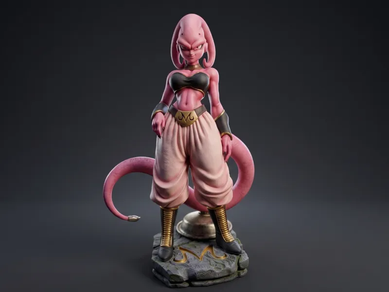 Female Majin Buu (Fan Art Figure) - Dragon Ball Z