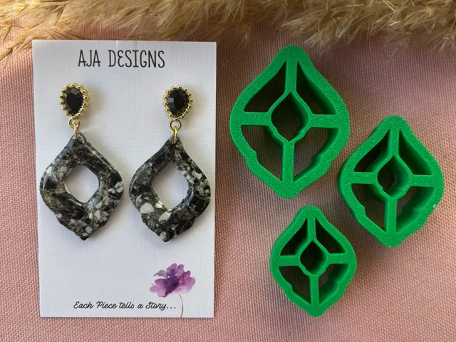 Polymer Clay Earring Mold 12