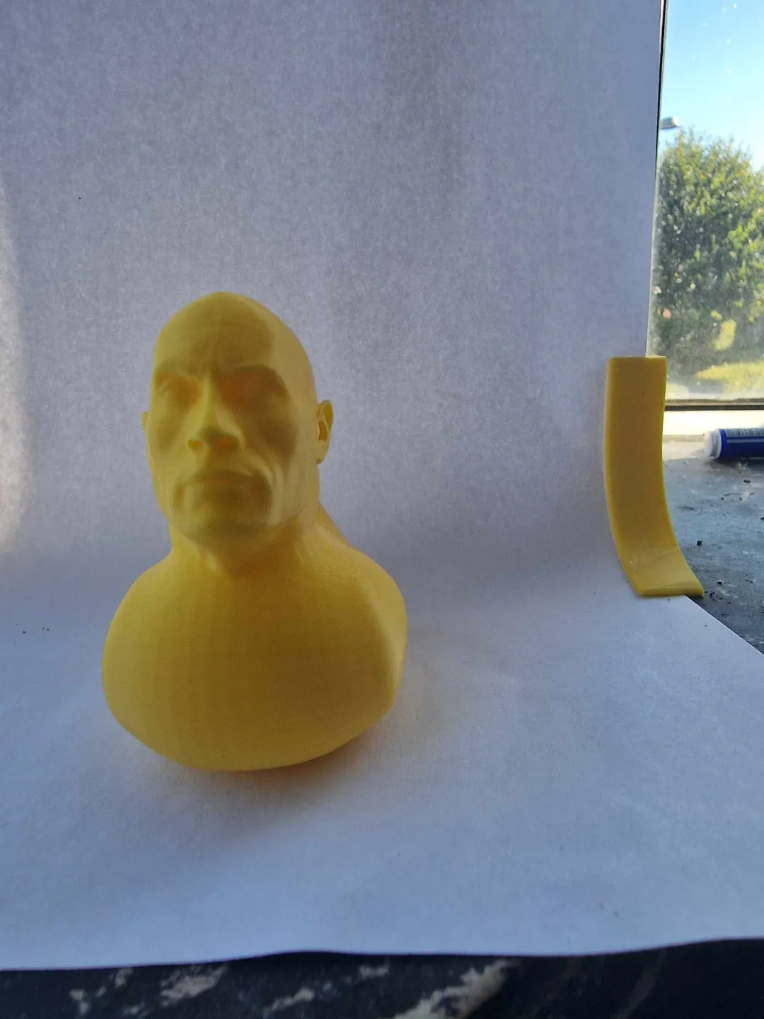 The Rubber Rock Duck - Dwayne the duck Johnson view 2
