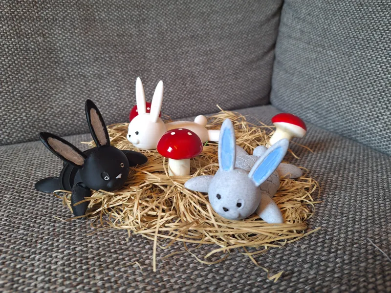 Tacco tired/Freddy flexi/Alfred articulated rabbit
