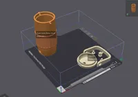 0.2mm layer, 3 walls, 10% infill