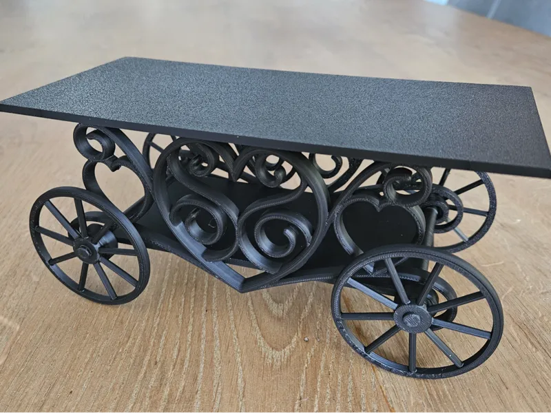 Carriage Dessert Tray/Cupcake Stand Remixed